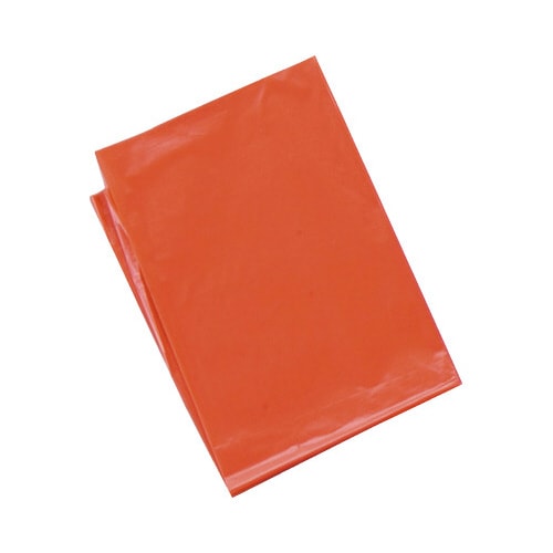 赤 カラービニール袋(10枚組)