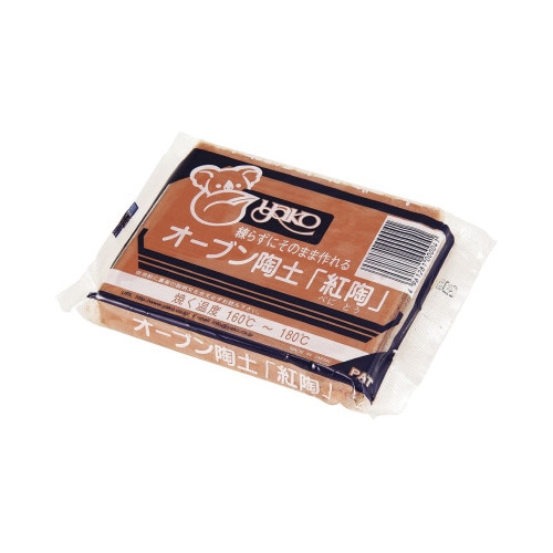 オーブン陶土(紅陶)400g
