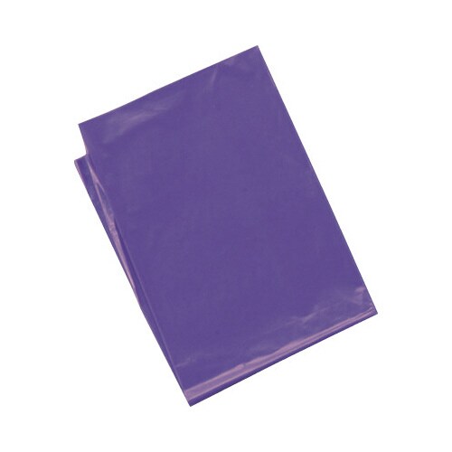 紫 カラービニール袋(10枚組)