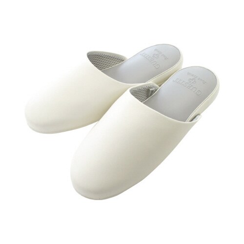 Guest it 抗菌スリッパLアイボリー8足入