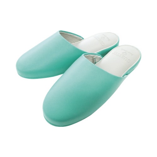 Guest it 抗菌スリッパ L ブルー 8足入