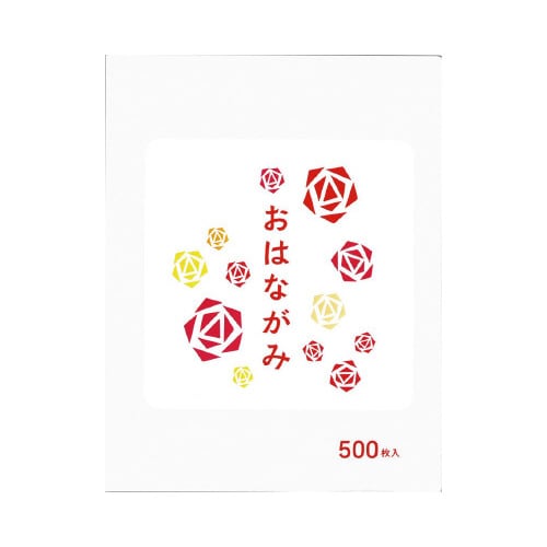 お花紙 白 500枚 ×5