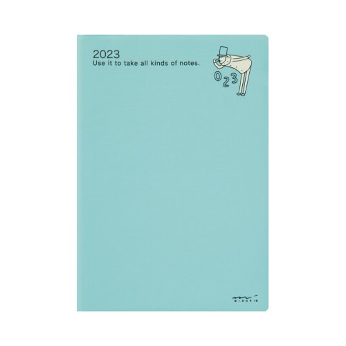 ポケットダイアリー<B6> オジサン柄