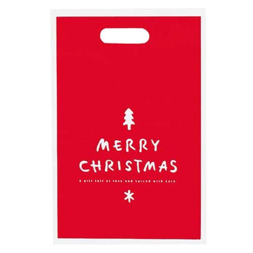 シンプルクリスマスPEバッグ4 100枚入×2