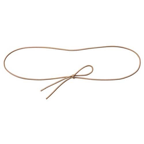 片リボンゴムタッグ 4 ベージュ 30個入×3