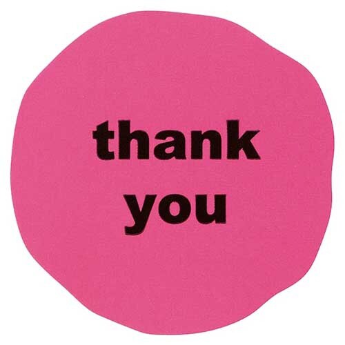 ネオンピンクギフトシール2 100枚入×6