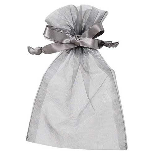 オーガンジーバッグ グレー S 10枚入×3