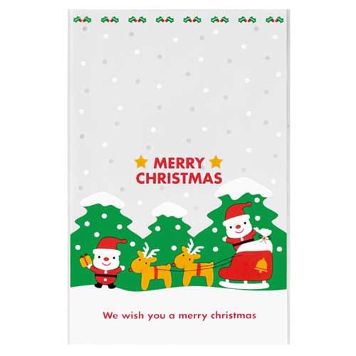 ミニサンタOPPギフトバッグ4 50枚入×4