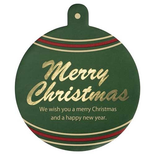 クリスマスギフトシール3オーナメント100枚入×3