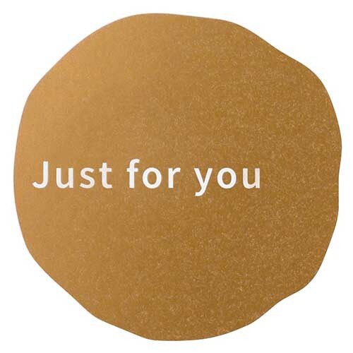 JFYギフトシール3マットゴールド 100枚入×6