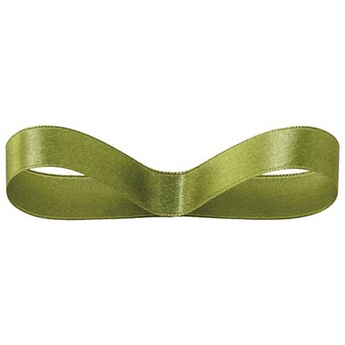 サテンリボン MOSSGREEN16mm 7巻入