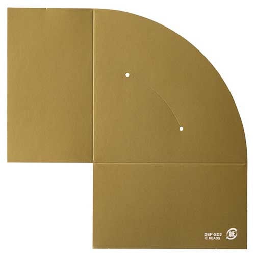 デコパーツスタンド2 マットゴールド 50枚入×4