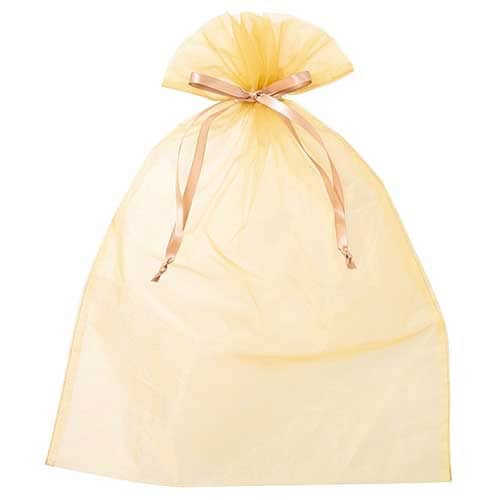 オーガンジーバッグ ゴールド XL 10枚入