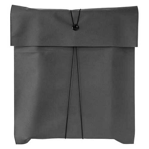 不織布パーツ付バッグ L チャコール 10枚入