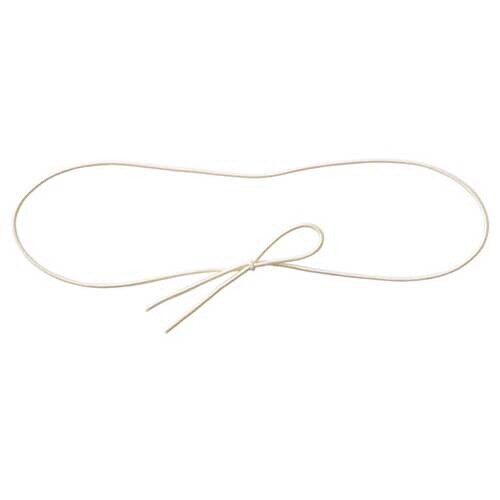 片リボンゴムタッグ 3 オフホワイト 30個入×3