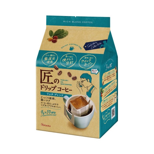 匠のドリップコーヒー リッチブレンド 10P×3