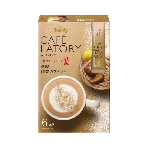 カフェラトリー 濃厚和栗カフェラテ6本×3