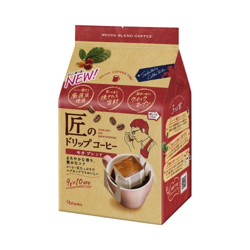 匠のドリップコーヒー モカブレンド 10P×3