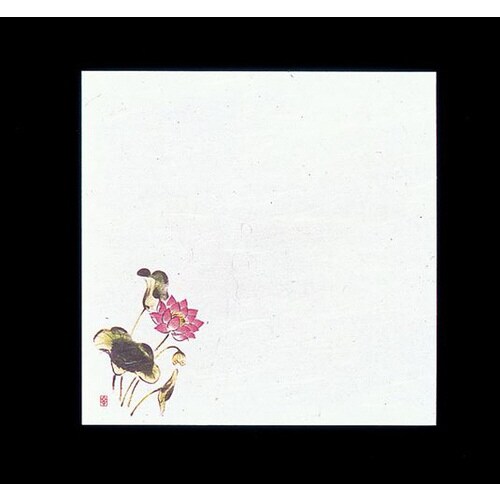 遠赤抗菌和紙 花ごよみ懐敷(200枚入)はす