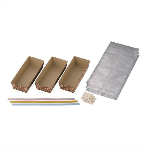 紙製パウンドケーキ型セット(3枚入) 大