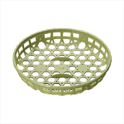 竹ざる風プラザル丸(10個入)グリーン