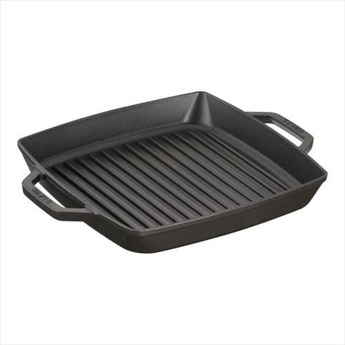 ストウブ ピュアグリル スクエア 28cmBL