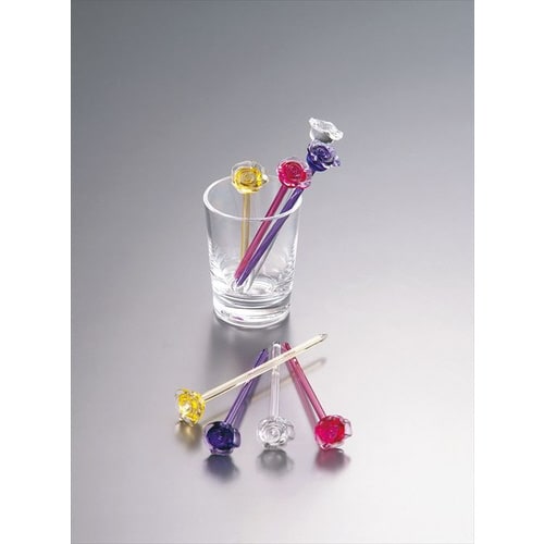 フルーツピック ローズ 8本セットL