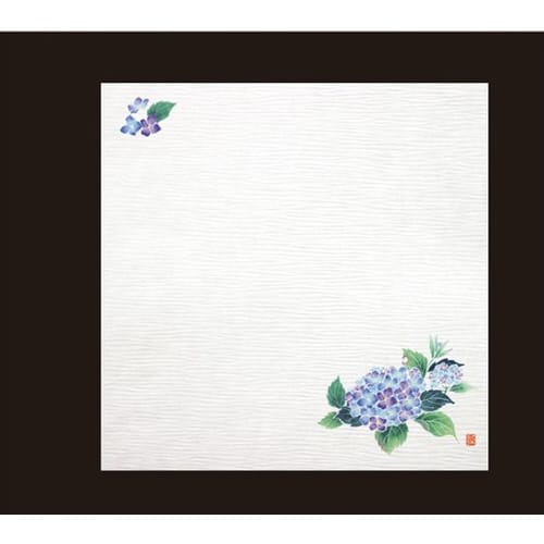 耐油しぼり懐敷 4寸(100枚入)あじさい