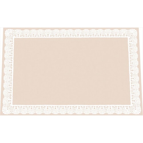 無蛍光紙 マットレースB ベージュ(100枚入)L