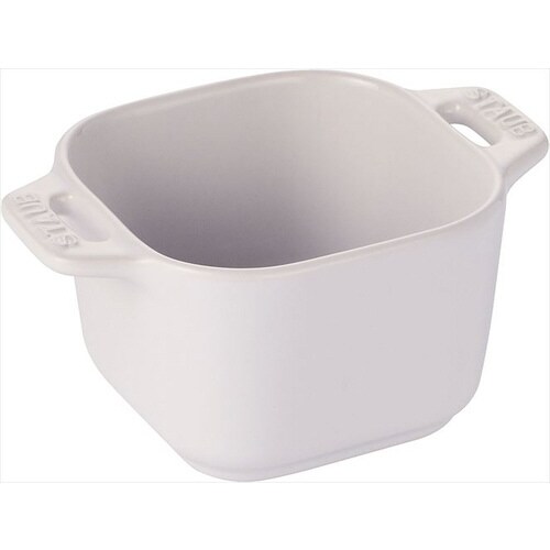 ストウブ EXミニスクエアラムカン2ヶ組 ホワイト