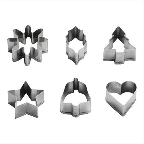 クッキー抜き型セットスターセット(6ヶ入)