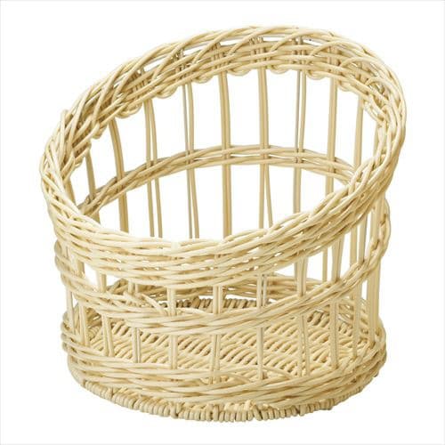 樹脂フランスパンスタンド 丸型 白小