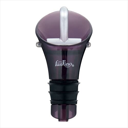 ワインストッパー&ポアラー ワインレッド