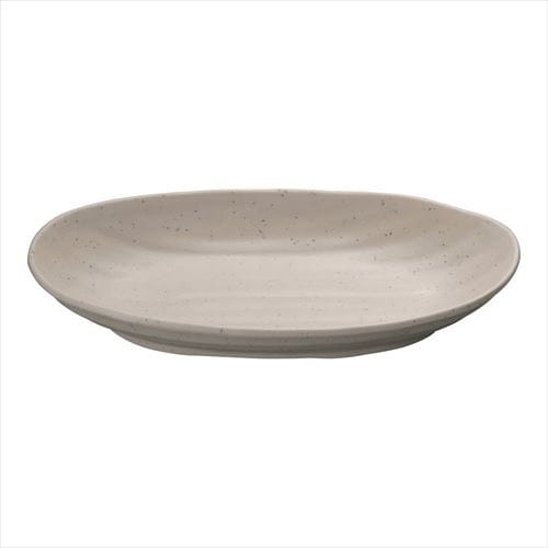 メラミンウェア 白小判皿 中 M11−113