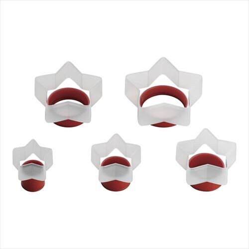 スナップフィット クッキーカッター 星(5ヶ組)