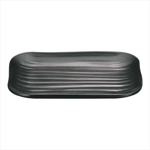 マイン メラミンウェア 黒角皿 小 M11−139