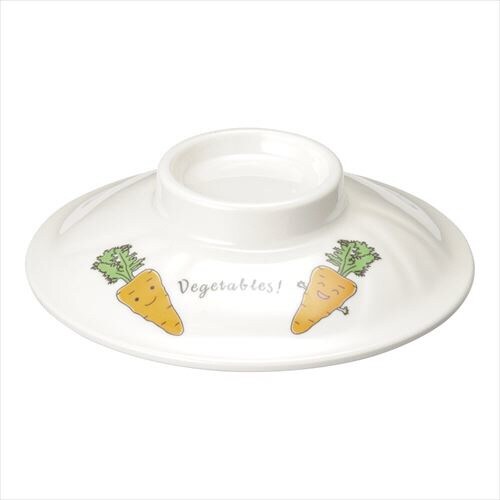 メラミンお子様食器「ベジタ村」丼小蓋