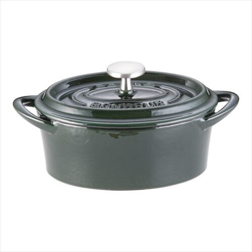 ココットオーバル14cmマジョリカグリーン