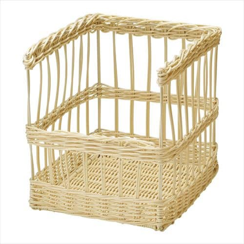 樹脂フランスパンスタンド 前開 白大