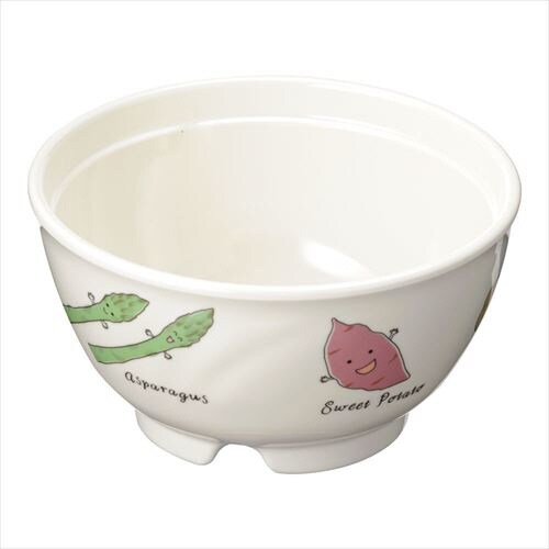 メラミンお子様食器「ベジタ村」丼小身