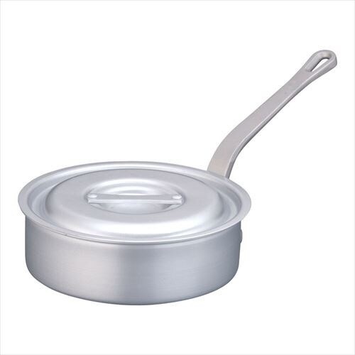 片手浅型鍋アルミニウム(アルマイト加工)21cm