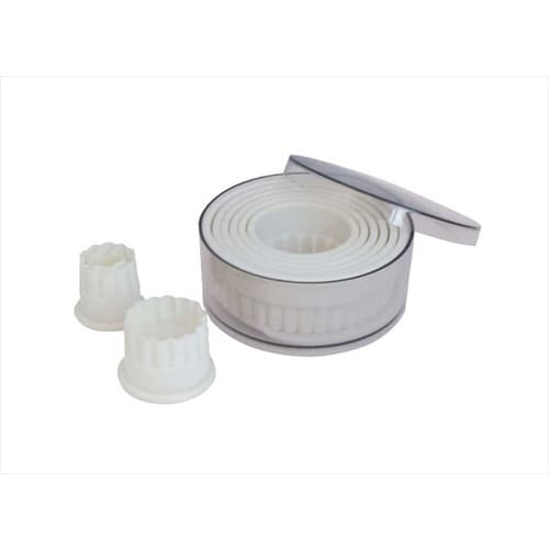 デバイヤー 樹脂製パテ抜 丸型ギザ9PCSセット