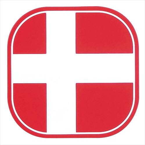 フラッグコースター(6枚入)59227 デンマーク