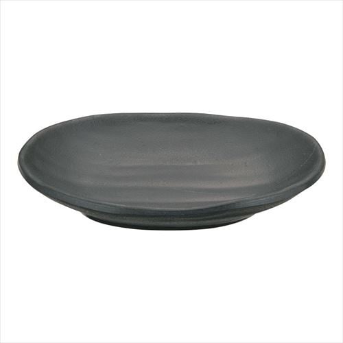 メラミンウェア 黒小判皿 小 M11−137