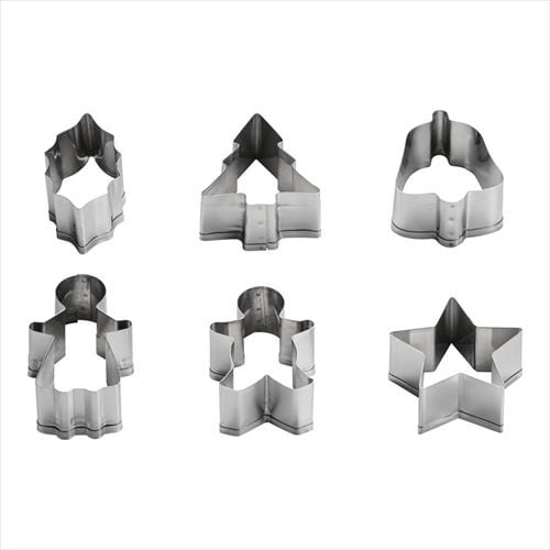 クッキー抜き型セットクリスマスセット(6ヶ入)