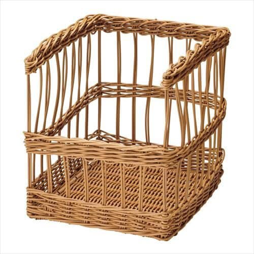 樹脂フランスパンスタンド 前開 茶大