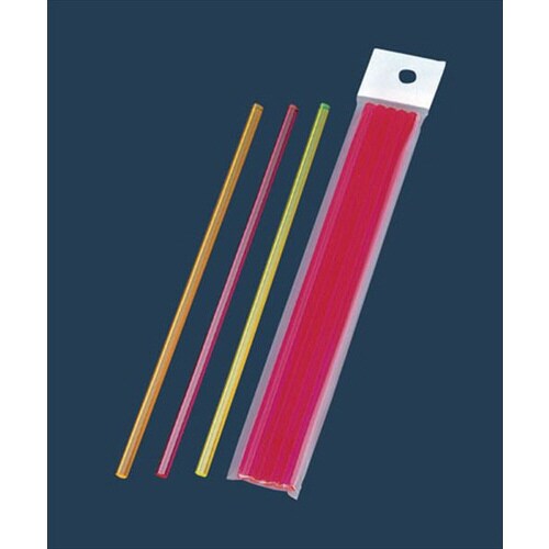 シンビアクリル蛍光マドラーセット(5本組)レッド