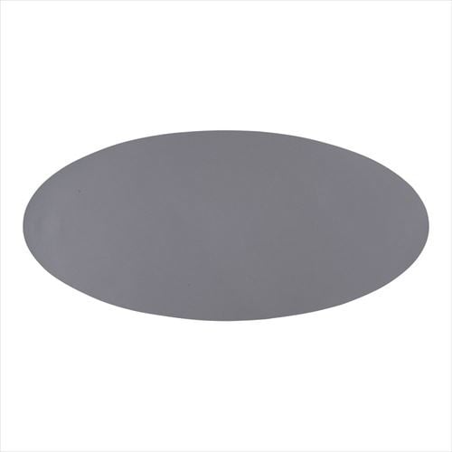 ジックザック センターピースマットオーバル グレー