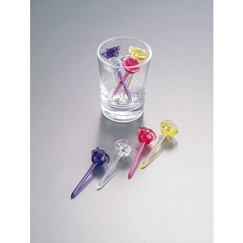 フルーツピック ローズ 8本セットS