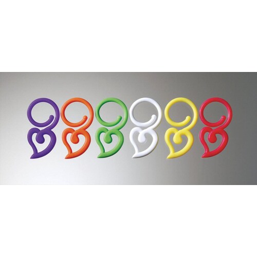 シリコンステムウェアチャームセット ハート